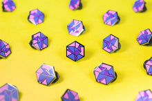 Load image into Gallery viewer, Bisexual Flag - Freedom Cube Pin-Pride Pin-PCBC_BISX_2