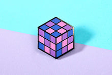 Load image into Gallery viewer, Bisexual Flag - Rubik's Cube Pin-Pride Pin-PCTC_BISX_2