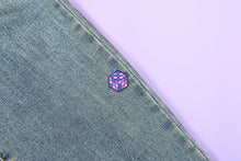 Load image into Gallery viewer, Bisexual Flag - Rubik's Cube Pin-Pride Pin-PCTC_BISX