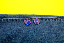 Load image into Gallery viewer, Bisexual Flag - Rubik&#39;s Cube Pin-Pride Pin-PCTC_BISX
