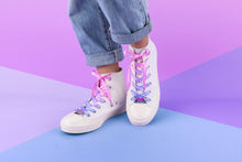 Load image into Gallery viewer, Bisexual Pride Flag Pastel Shoelaces-Pride Shoelaces-LLSL_SLPA_BISX_45IN
