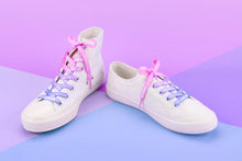Load image into Gallery viewer, Bisexual Pride Flag Pastel Shoelaces-Pride Shoelaces-SLPA_BISX_45IN