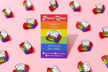 Load image into Gallery viewer, Chope! Flag Tissue Pin-Pride Pin-SGC_CPTP