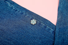 Load image into Gallery viewer, Demiboy Flag - Identity Cube Pin-Pride Pin-PCIC_DEMB