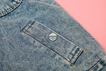 Load image into Gallery viewer, Demiboy Flag - Love Cube Pin-Pride Pin-PCHC_DEMB