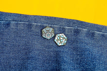 Load image into Gallery viewer, Demiboy Flag - Medal Cube Pin-Pride Pin-PCMC_DEMB