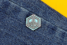 Load image into Gallery viewer, Demiboy Flag - Peace Cube Pin-Pride Pin-PCZC_DEMB