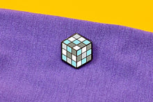 Load image into Gallery viewer, Demiboy Flag - Rubik's Cube Pin-Pride Pin-PCTC_DEMB
