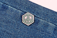 Load image into Gallery viewer, Demigirl Flag - Peace Cube Pin-Pride Pin-PCZC_DEMG