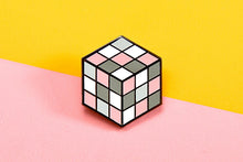 Load image into Gallery viewer, Demigirl Flag - Rubik's Cube Pin-Pride Pin-PCTC_DEMG_2