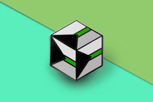 Load image into Gallery viewer, Demiromantic Flag - Flag Cube Pin-Pride Pin-PCFC_DEMR