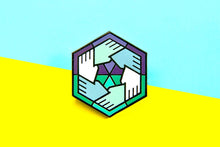 Load image into Gallery viewer, Gay MLM Flag - Community Cube Pin-Pride Pin-PCCC_GAYM