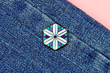 Load image into Gallery viewer, Gay MLM Flag - Identity Cube Pin-Pride Pin-PCIC_GAYM
