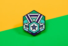 Load image into Gallery viewer, Gay MLM Flag - Medal Cube Pin-Pride Pin-PCMC_GAYM_2