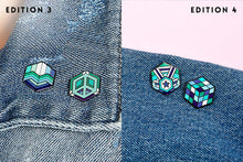 Load image into Gallery viewer, Gay MLM Flag - Rubik's Cube Pin-Pride Pin-GAYM_ED3+4