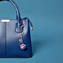 Load image into Gallery viewer, Genderfluid Pride Flag Proud Cube Bag Charm