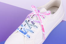 Load image into Gallery viewer, Genderfluid Pride Flag White Shoelaces-Pride Shoelaces-SLWH_GENF_45IN