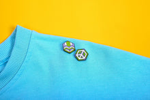 Load image into Gallery viewer, Genderqueer Flag - Peace Cube Pin-Pride Pin-PCZC_GENQ