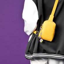 Load image into Gallery viewer, Genderqueer Pride Flag Proud Cube Bag Charm