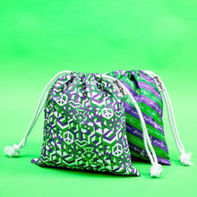 Load image into Gallery viewer, Genderqueer Pride Flag Drawstring Bag-Pride Bag-DSB_GENQ