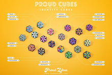 Load image into Gallery viewer, Inclusive Flag - Identity Cube Pin-Pride Pin-PCIC_INCL