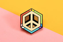 Load image into Gallery viewer, Inclusive Flag - Peace Cube Pin-Pride Pin-PCZC_INCL_2