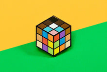 Load image into Gallery viewer, Inclusive Flag - Rubik's Cube Pin-Pride Pin-PCTC_INCL_2