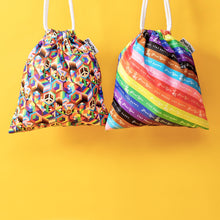 Load image into Gallery viewer, Inclusive Pride Flag Drawstring Bag-Pride Bag-DSB_INCL