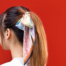 Load image into Gallery viewer, Inclusive Pride Flag Twilly Scarf-Pride Twilly-TS_INCL