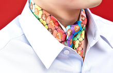 Load image into Gallery viewer, Inclusive Pride Flag Twilly Scarf-Pride Twilly-TS_INCL