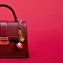 Load image into Gallery viewer, Lesbian Proud Cube Bag Charm