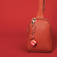 Load image into Gallery viewer, Lesbian Proud Cube Bag Charm