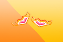 Load image into Gallery viewer, Lesbian Pride Flag Love Lace Locks-Pride Lace Locks-LLHC_LESB