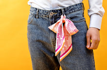 Load image into Gallery viewer, Lesbian Pride Flag Twilly Scarf-Pride Twilly-TS_LESB