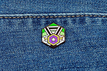 Load image into Gallery viewer, Non-Binary Aromantic Pride - Love Cube Pin-Pride Pin-PCHC_ENBY_AROM