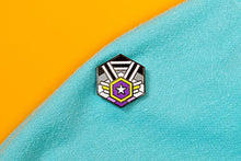 Load image into Gallery viewer, Non-Binary Asexual Pride - Medal Cube Pin-Pride Pin-PCMC_ENBY_ASEX