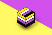 Load image into Gallery viewer, Non-Binary Flag - 2nd Edition Pins [Set]-Pride Pin-PCFC_ENBY

