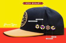 Load image into Gallery viewer, Non-Binary Flag - Identity Cube Pin-Pride Pin-PCIC_ENBY