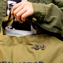 Load image into Gallery viewer, Non-Binary Flag - Medal Cube Pin-Pride Pin-PCMC_ENBY