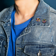 Load image into Gallery viewer, Non-Binary Flag - Rubik's Cube Pin-Pride Pin-PCTC_ENBY