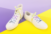Load image into Gallery viewer, Non-Binary Pride Flag Love Lace Locks-Pride Lace Locks-LLHC_ENBY