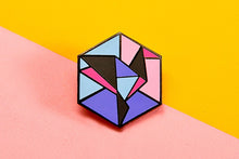 Load image into Gallery viewer, Omnisexual Flag - Freedom Cube Pin-Pride Pin-PCBC_OMNI