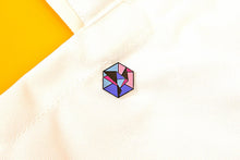 Load image into Gallery viewer, Omnisexual Flag - Freedom Cube Pin-Pride Pin-PCBC_OMNI