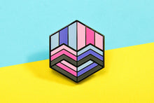 Load image into Gallery viewer, Omnisexual Flag - Love Cube Pin-Pride Pin-PCHC_OMNI_2