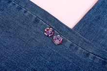 Load image into Gallery viewer, Omnisexual Flag - Medal Cube Pin-Pride Pin-PCMC_OMNI