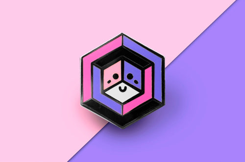 Omnisexual Flag - Proud Cube Pin