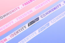 Load image into Gallery viewer, Omnisexual Pride Flag White Shoelaces-Pride Shoelaces-SLWH_OMNI_45IN