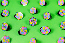 Load image into Gallery viewer, Pansexual Flag - Community Cube Pin-Pride Pin-PCCC_PANS_2