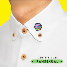 Load image into Gallery viewer, Pansexual Flag - Identity Cube Pin-Pride Pin-PCIC_PANS
