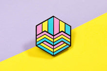 Load image into Gallery viewer, Pansexual Flag - Love Cube Pin-Pride Pin-PCHC_PANS_2